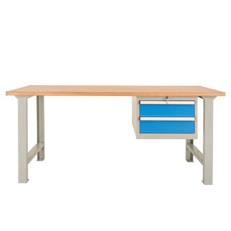 Banco de trabajo de madera - Ancostorage - móvil / con cajones / modular