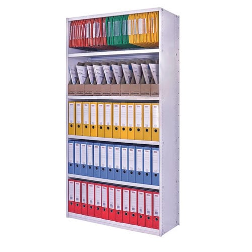 Sistema de estanterías de oficina - DELTA PLUS - Ancostorage - con tablas / para carga ligera / para archivo