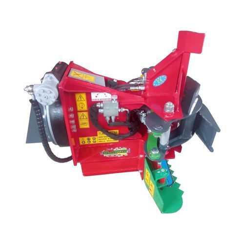 Sierra con pulpo - MOD. TP series - TECNOMECCANICA - para madera / hidráulica / montada en una excavadora