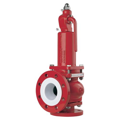 Válvula de seguridad para gas - KSE series - Richter Chemie Technik - con brida / con fuelle