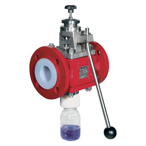 Válvula de toma de muestras - PA series - Richter Chemie Technik - de bola / manual / con brida