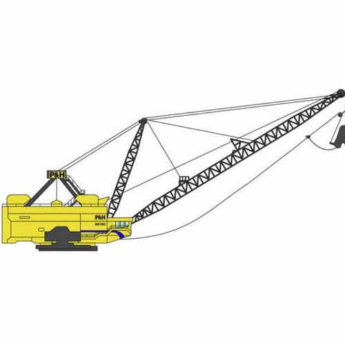 Excavadora de grandes dimensiones - 9010C - Komatsu Construction and Mining Equipment - con orugas / diésel