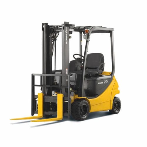 Carretilla elevadora eléctrica - AE50 - Komatsu Construction and Mining Equipment - alimentada por batería / con operador sentado / para uso exterior