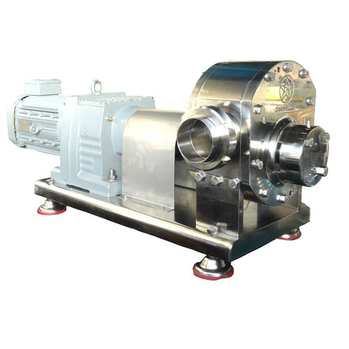 Bomba de rotor - PV 200 - Chiaramello industria s.r.l - para suero de leche / de aceite / eléctrica