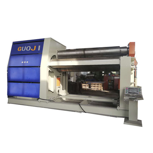 Máquina roladora de 4 rodillos - GJW12H-35X3200 - Nantong Guoji Machinery Equipment Co.,Ltd. - hidráulica / automática / para altas cargas