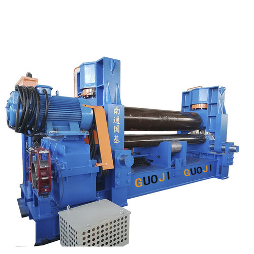 Máquina roladora con 3 rodillos - GJW11S-40X2500 - Nantong Guoji Machinery Equipment Co.,Ltd. - hidráulica / automática / con panel de control portátil