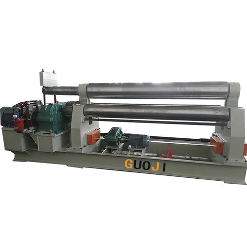 Máquina roladora con 3 rodillos - GJW11-20X2500 - Nantong Guoji Machinery Equipment Co.,Ltd. - eléctrica