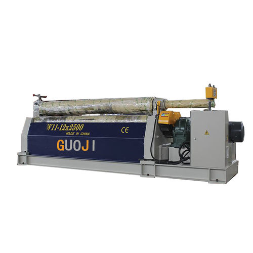 Máquina roladora con 3 rodillos - GJW11-12X2500 - Nantong Guoji Machinery Equipment Co.,Ltd. - eléctrica