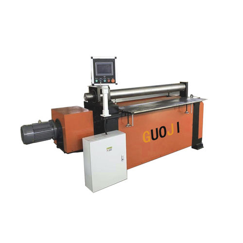 Máquina roladora de dos rodillos - GJW10-3X2000 - Nantong Guoji Machinery Equipment Co.,Ltd. - hidráulica / automática / CNC