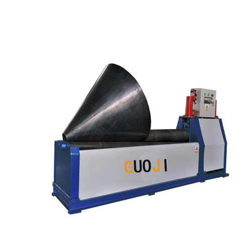 Máquina roladora de 4 rodillos - GJWZ-8X2000 - Nantong Guoji Machinery Equipment Co.,Ltd. - hidráulica / con panel de control portátil / cónica