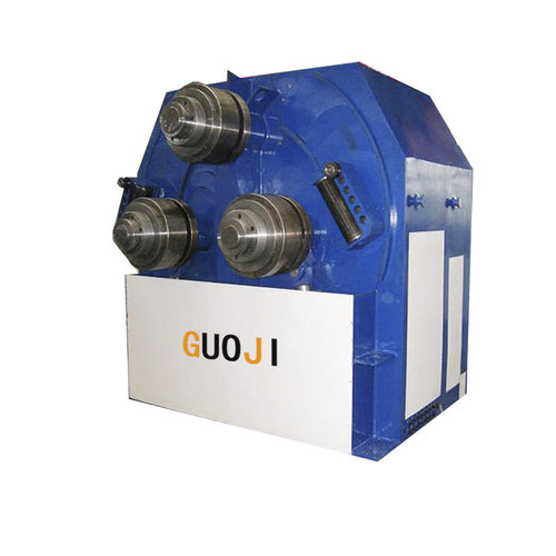 Máquina curvadora hidráulica - GJW24-100  - Nantong Guoji Machinery Equipment Co.,Ltd. - de perfiles / con 3 rodillos motores / vertical