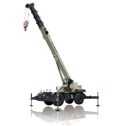Grúa móvil - RT 100US - TEREX CRANES - telescópica / para obra / para terreno difícil