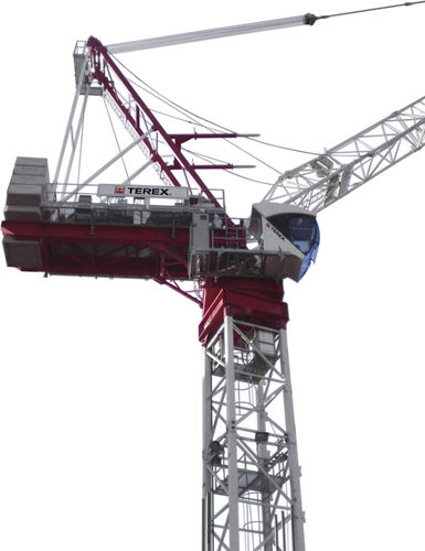 Grúa fija - CTL 260A-18 - TEREX CRANES - de brazo amantillable / torre / para obra
