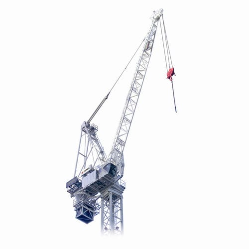 Grúa fija - CTL 650F-45 - TEREX CRANES - de brazo amantillable / torre / para obra