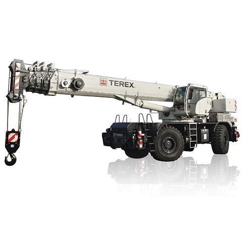 Grúa móvil - TRT 80 - TEREX CRANES - telescópica / para obra / para terreno difícil