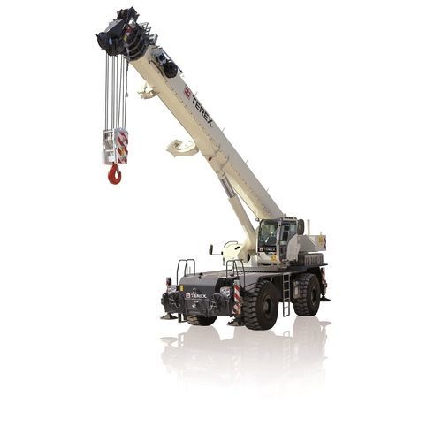Grúa móvil - TRT 100US - TEREX CRANES - telescópica / para obra / para terreno difícil