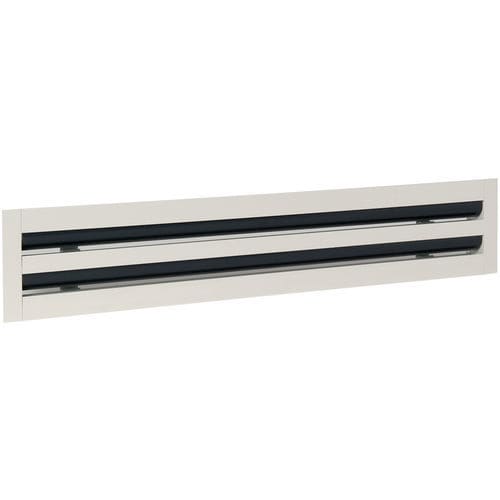 Difusor de aire de sección rectangular - LINED® - Aldes - de techo / vertical / fijo