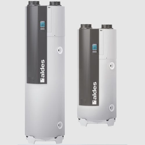 Calentador de agua termodinámico - T.Flow® Hygro+ / Nano - Aldes - para aplicaciones sanitarias