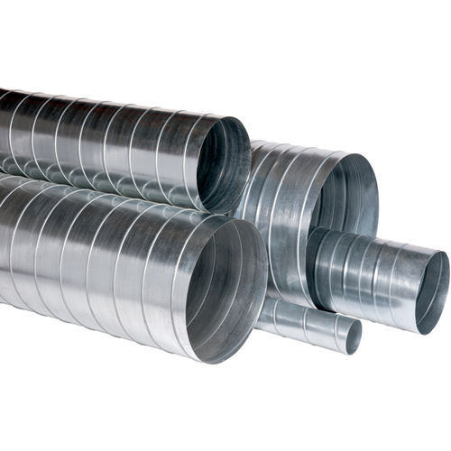 Conducto de aire rígido - 11091223 - Aldes - circular / de acero galvanizado / para ventilación