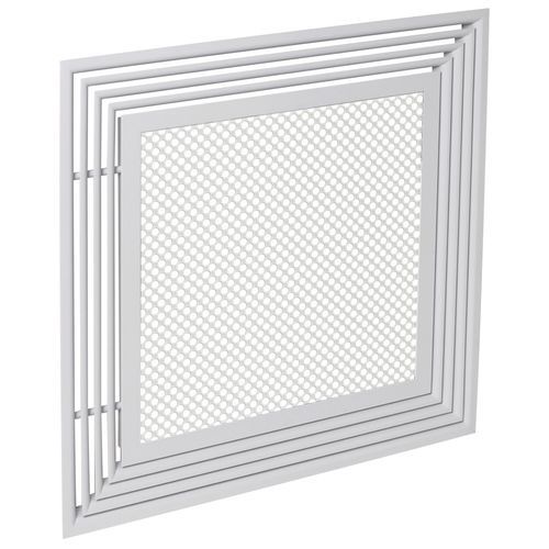 Difusor de aire cuadrado - ALD 610 K - Aldes - de pared / de techo / doble
