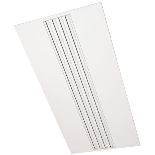 Difusor de aire de sección rectangular - LINED® TP - Aldes - de pared / de techo / vertical