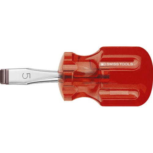 Destornillador plano - PB 135 - PB Swiss Tools ( Shanghai) Trading Co.,Ltd - con mango corto / de acero