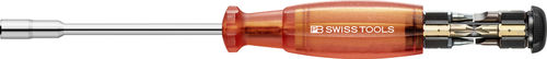 Destornillador portapuntas - PB 6465 Red - PB Swiss Tools ( Shanghai) Trading Co.,Ltd - plano / con hueco hexagonal / torx