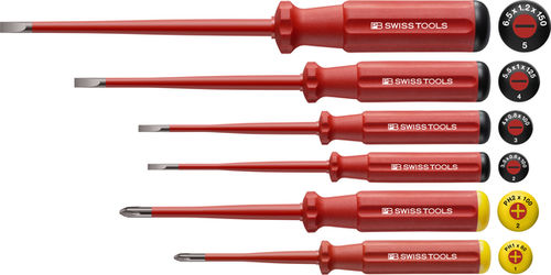 Destornillador plano - PB 5542 SL - PB Swiss Tools ( Shanghai) Trading Co.,Ltd - de estrella / aislado / de acero