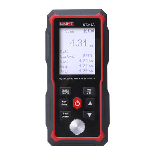 Medidor de espesores de metal - UT345A - UNI-TREND TECHNOLOGY (CHINA) CO., LTD. - placa / portátil / por ultrasonidos