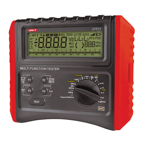 Comprobador de impedancia - UT590 series - UNI-TREND TECHNOLOGY (CHINA) CO., LTD. - de fases / de corriente residual / de tensión