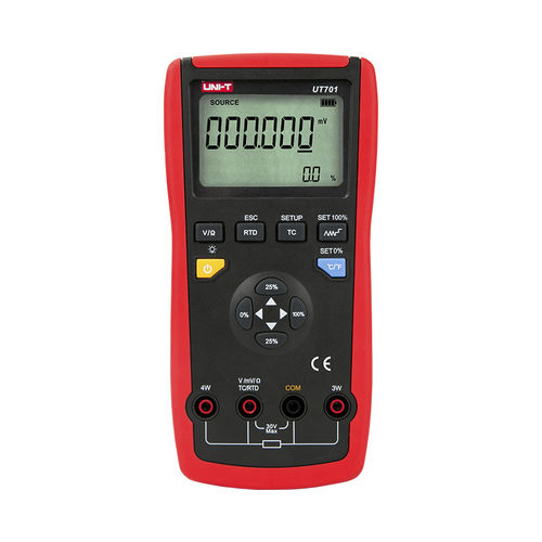 Calibrador de temperatura - UT701  - UNI-TREND TECHNOLOGY (CHINA) CO., LTD. - para termopar / para sensor RTD / portátil