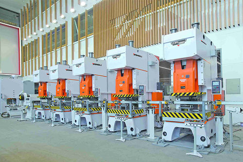Prensa electromecánica - CP1 series - Yangli Group Co., Ltd. - controlada por PLC / digital / con carga y descarga frontal