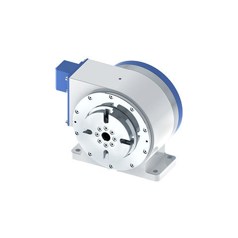 Mesa rotativa accionada por motor - DZGD-125A8 - Guangzhou Haozhi Industrial Co., Ltd - horizontal / vertical / para mecanizado