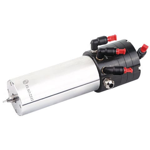 Electro-husillo de mecanizado - DQF-200E - Guangzhou Haozhi Industrial Co., Ltd - para desbarbado de circuitos impresos / de taladrado / motorizado