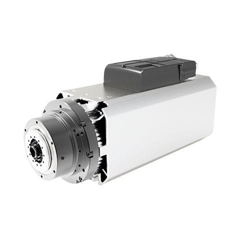 Electro-husillo de mecanizado - DGZMG-07124/14.4-KPWCS - Guangzhou Haozhi Industrial Co., Ltd - motorizado / HSK / lubricación con grasa