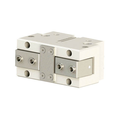 Pinza de prensión neumática - DQZAJ03-125-3／15 - Guangzhou Haozhi Industrial Co., Ltd - angular / de 2 mandíbulas / flexible