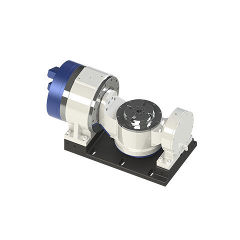 Mesa rotativa accionada por motor - DZDC series - Guangzhou Haozhi Industrial Co., Ltd - vertical / inclinable / para mecanizado
