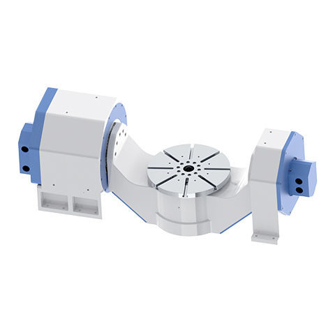 Mesa rotativa accionada por motor - DZDC-350-60／200-557／253-A26W-A／A - Guangzhou Haozhi Industrial Co., Ltd - vertical / inclinable / para mecanizado