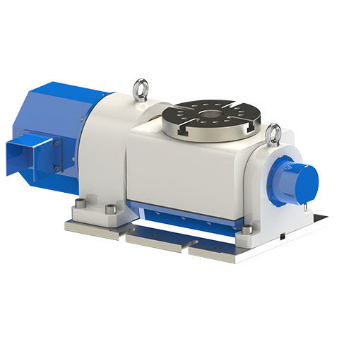 Mesa rotativa accionada por motor - DZXC-160-81/81-153/153 - Guangzhou Haozhi Industrial Co., Ltd - vertical / para mecanizado / CNC