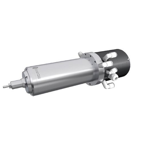 Husillo de fresado - DGZ-06260/1.2A1-PW - Guangzhou Haozhi Industrial Co., Ltd - motorizado / refrigerado por agua / montado en brida