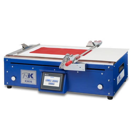 Aplicador de película automático - K-MULTICOATER-System 625 S (K303S) - ERICHSEN GmbH & Co. KG - con varilla enrollada con hilo / espiralado