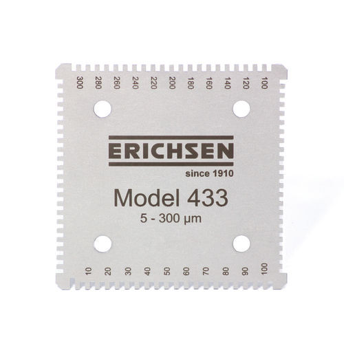 Medidor de espesores de película húmeda - Model 433 - ERICHSEN GmbH & Co. KG - de revestimiento / de bolsillo / peine para película húmeda
