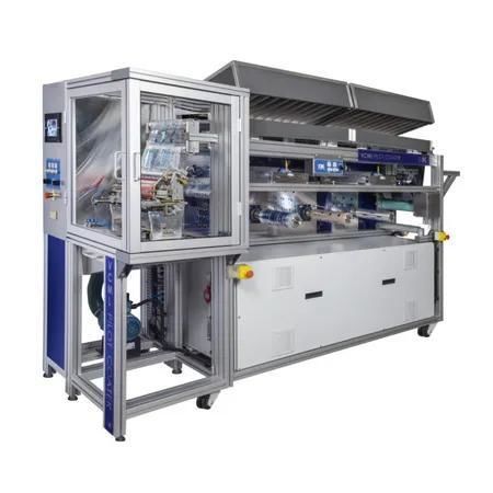 Máquina para estucado de laboratorio - VCML - ERICHSEN GmbH & Co. KG - de tipo rodillo a rodillo / para recubrimiento de películas / con cuchilla sobre rodillo