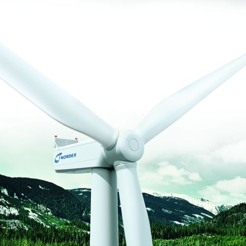 Aerogenerador a reductor planetario - N117/3600 - Nordex Energy - de velocidad variable