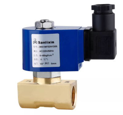 Electroválvula de control directo - SMS  - SANLIXIN SOLENOID VALVE CO., LTD - de 2/2 vías / normalmente cerrada / aire