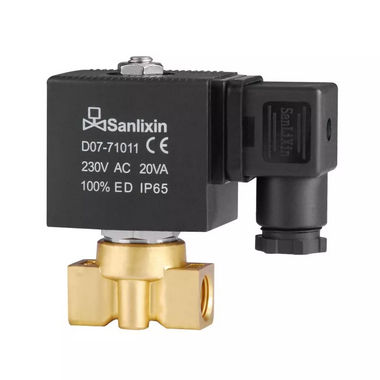 Electroválvula de control directo - SLZ  - SANLIXIN SOLENOID VALVE CO., LTD - de 2/2 vías / NC / aire