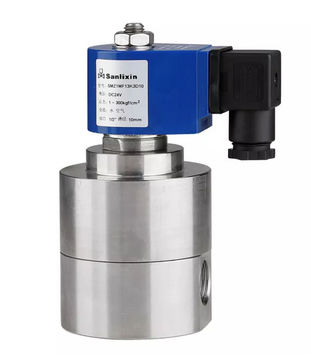 Electroválvula de control directo - SMZ - SANLIXIN SOLENOID VALVE CO., LTD - de 2/2 vías / normalmente cerrada / para agua caliente