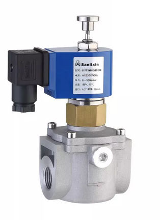 Electroválvula de acción directa - SCFT  - SANLIXIN SOLENOID VALVE CO., LTD - de 2 vías / NA / para gas