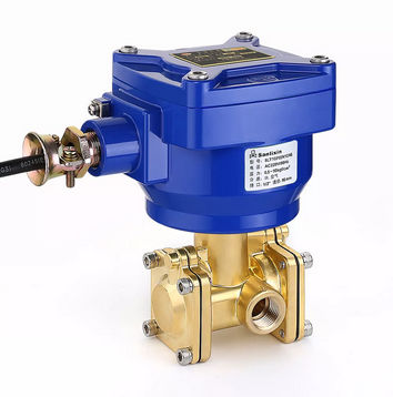 Electroválvula de control directo - SANLIXIN SOLENOID VALVE CO., LTD - de 2 vías / para gas / IP65