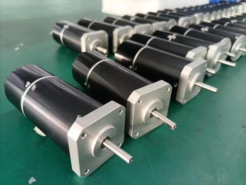 Servomotor DC - BLS series - Shanghai Siheng Motor Co., Ltd - brushless / 24 V / con codificador y controlador integrados